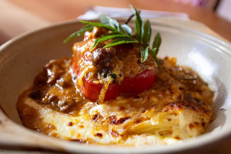 Rocoto relleno, plato típico de Arequipa